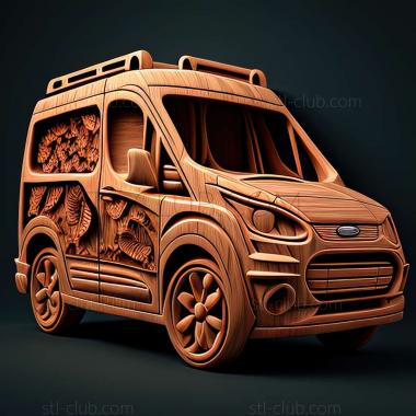 3D мадэль Ford Tourneo Connect (STL)